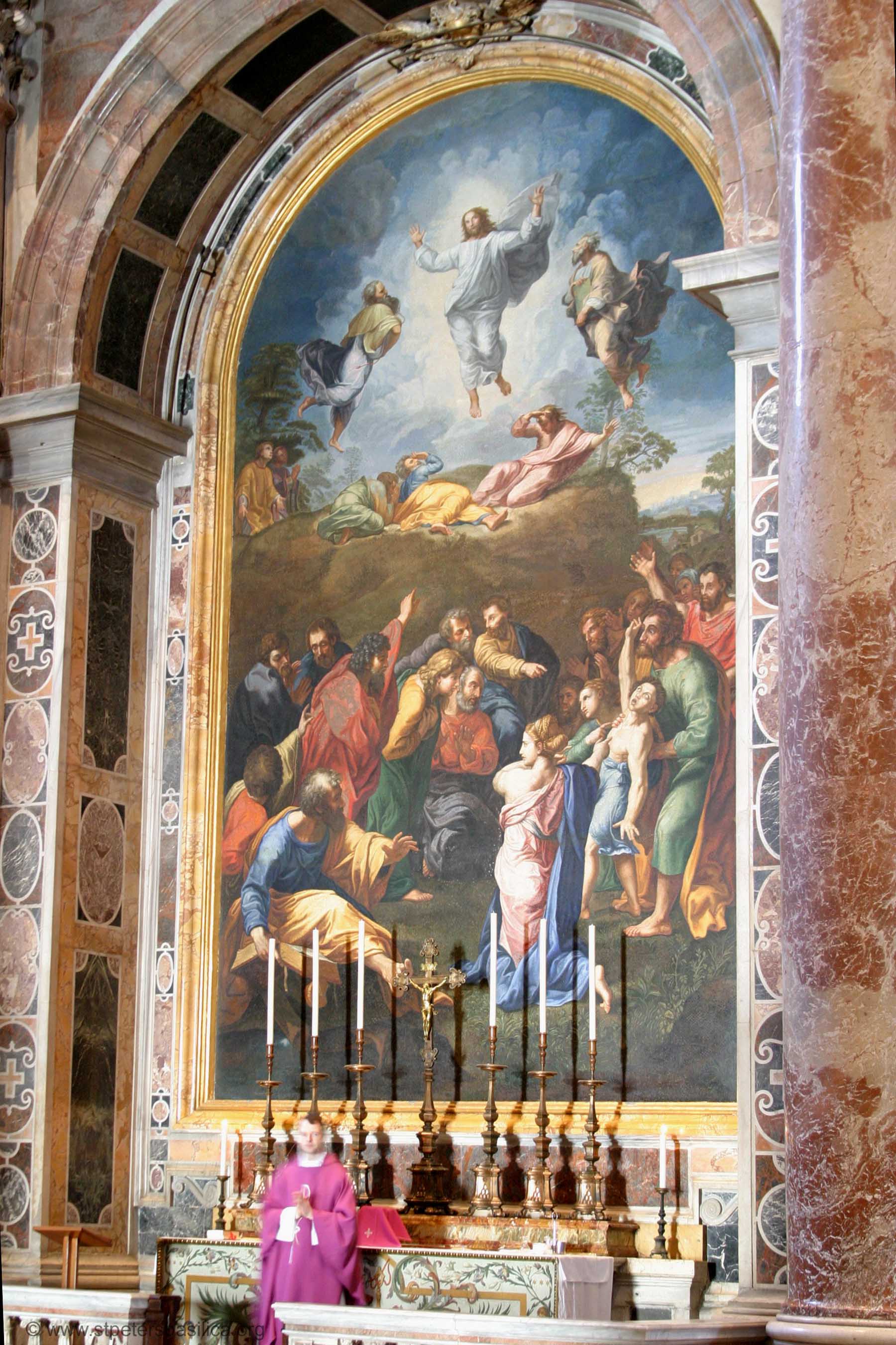 St. Peter s Altar of Transfiguration