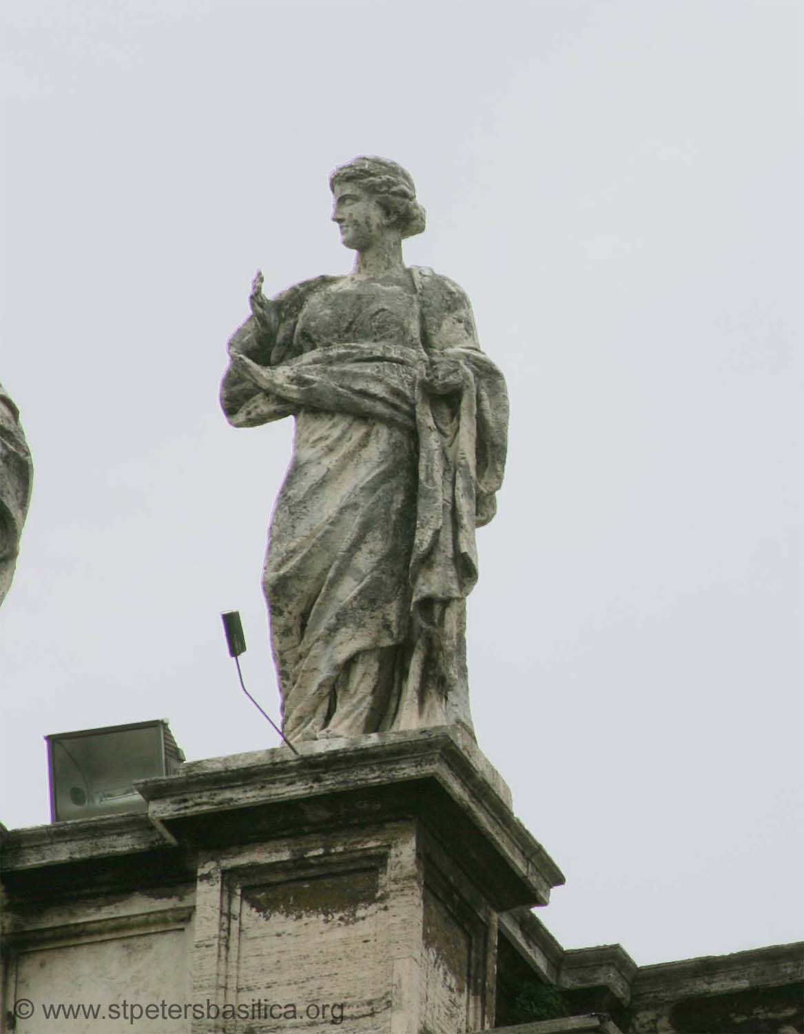 Statue av Galla (nr. 116) på Berninis kolonnader