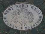 West North West Wind Rose Marker