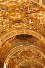 Detail of the Ceiling in the Clementine Chapel - Vatican Grottoes