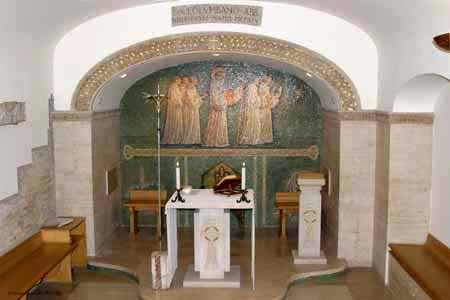 The Irish Chapel of St Columbanus in the Vatican Grottoes