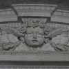 Face Above Door in the Portico