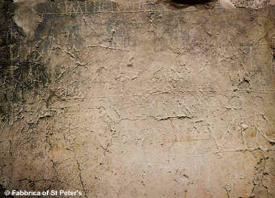 The Vatican Necropolis Scavi Graffiti Wall G The Bones Of St Peter