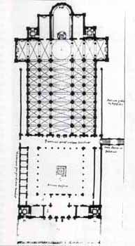 Bernardo Rosellino's plan for St Peter's