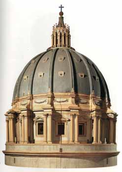 Michelangelo's wooden model for the Dome
