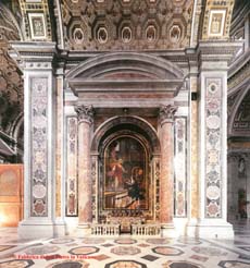 Sacred Heart Altar - St Peter's Basilica