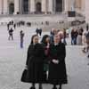 Nuns watching children at St Peter's