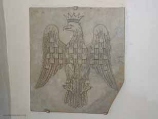 Heraldic Eagle of Innocent XIII from his old tomb