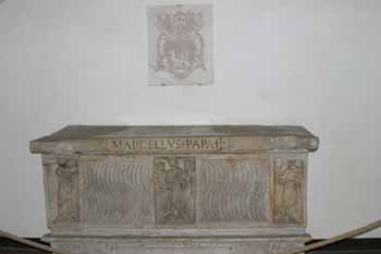 Tomb of Pope Marcellus II - Vatican Grottoes