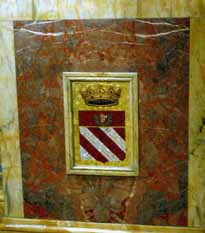 Tomb of Pius XI - Coat of Arms of Milan- Right Side