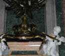 Crown on the Monument to Queen Christina