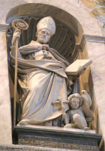 St Alphonsus de Liguori in St Peter's Basilica