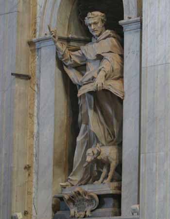 Founder Statue of St Dominic