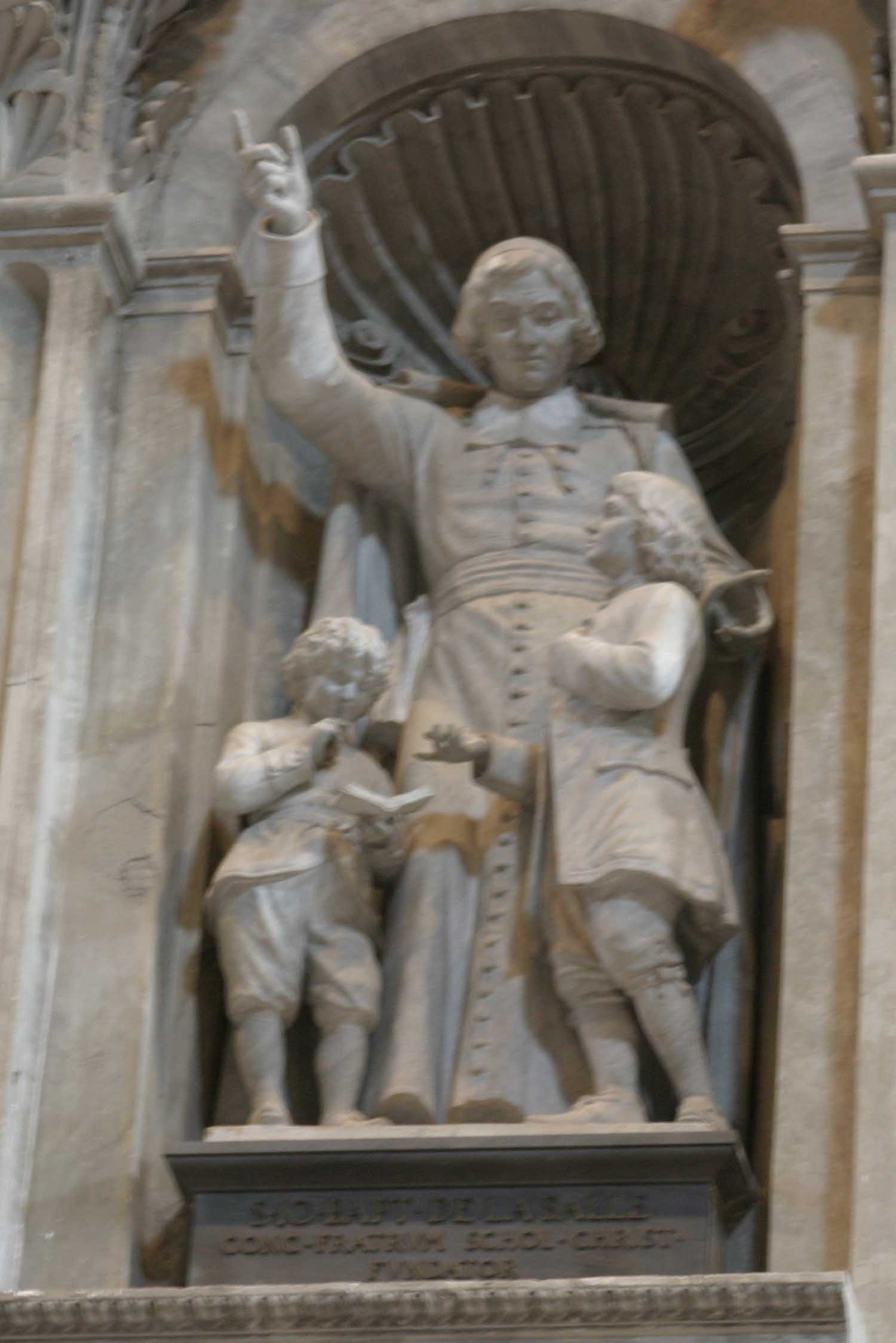 St John Baptist De La Salle Founder Statue