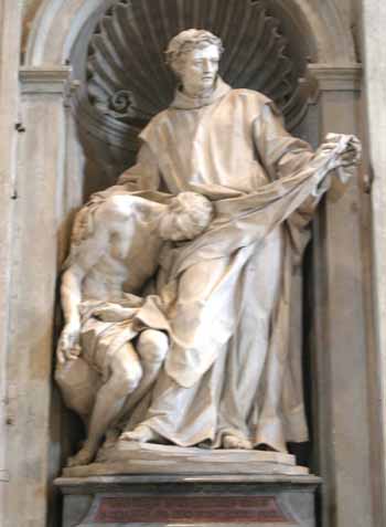 St John of God - Founder Statue in St Peter's